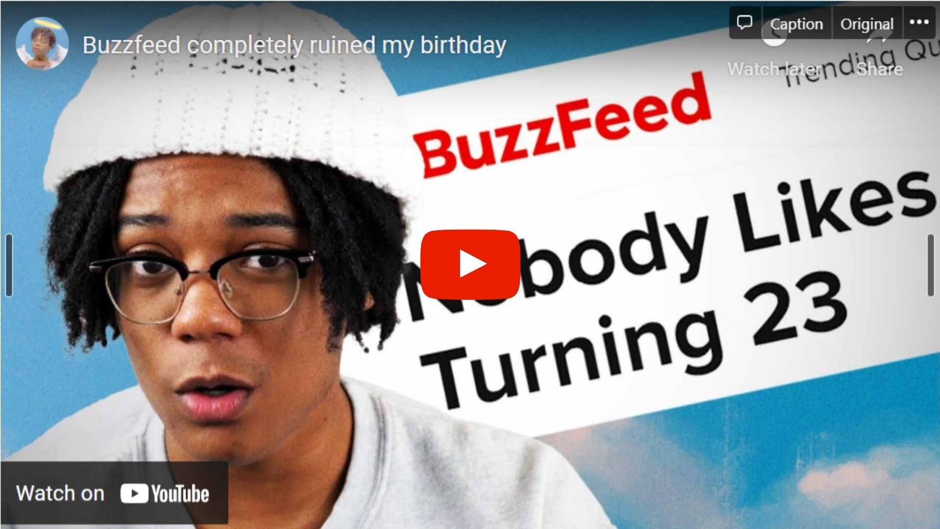 D'angelo Wallace YouTube Video with Paid Ad from Honey