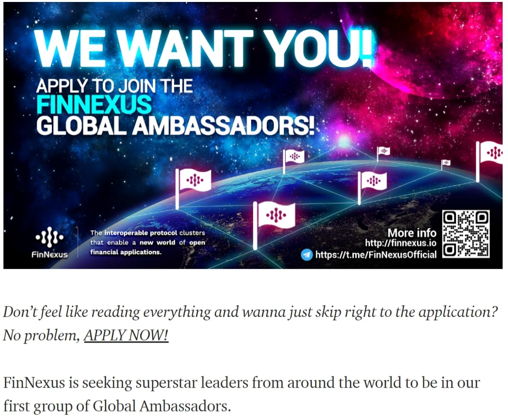 6222bd42e3d14f5aebed5d59 Finnexus medium announcement