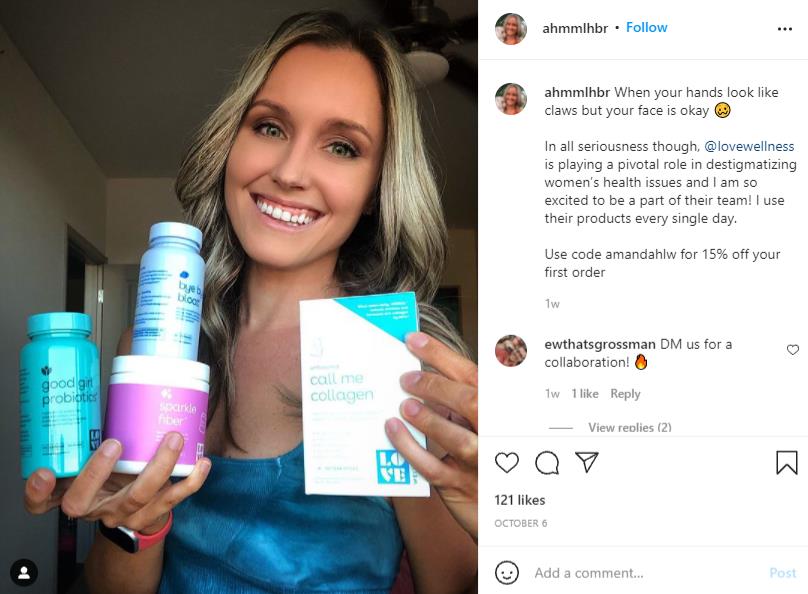 Love-Wellness-brand-ambassador-content