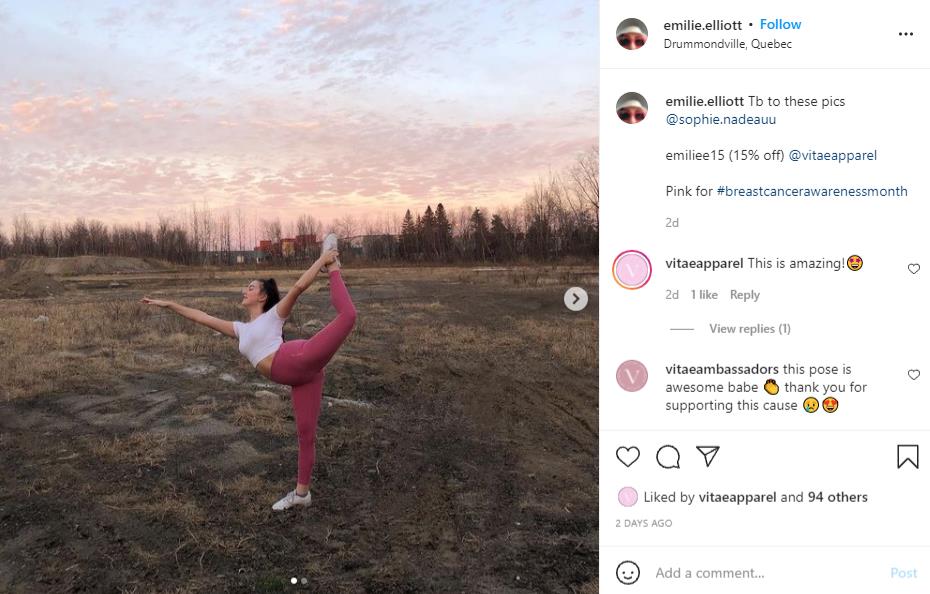 Vitae-ambassador-Instagram-content