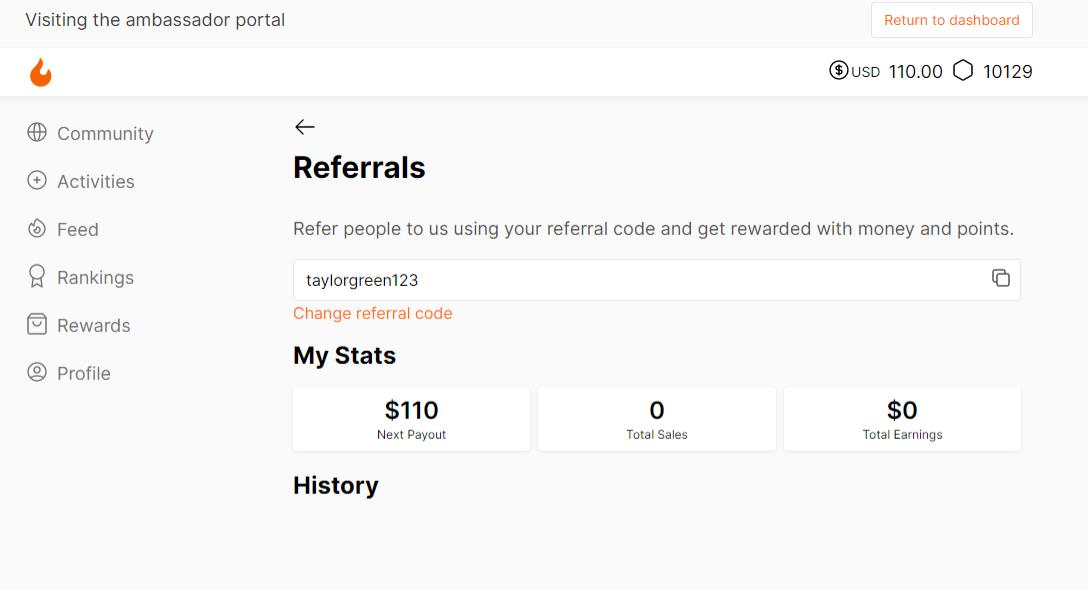 6243324966f1676f411d5c25 referrals in crewfire