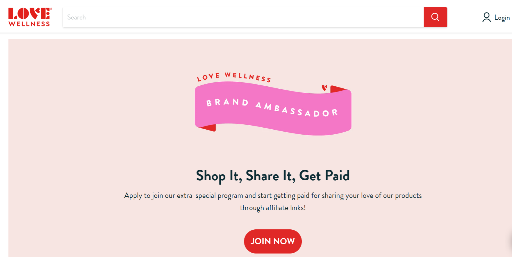 627c2c26d4590306d7f8135c love wellness ambassador landing page